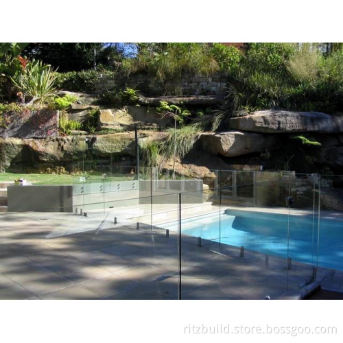High Quality Professional Design Railing Frameless Glass Railing